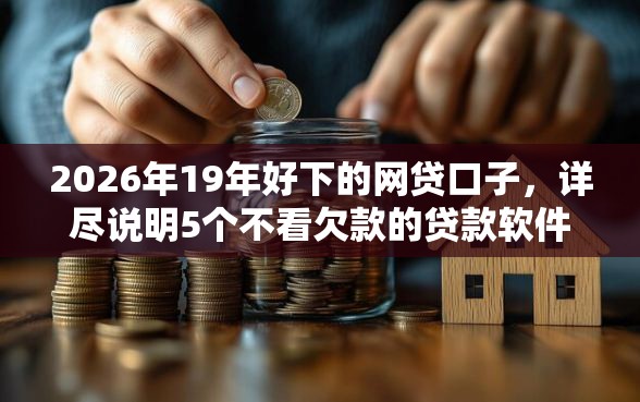 2026年19年好下的网贷口子，详尽说明5个不看欠款的贷款软件