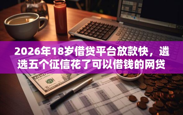 2026年18岁借贷平台放款快，遴选五个征信花了可以借钱的网贷口子