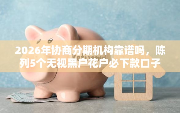 2026年协商分期机构靠谱吗，陈列5个无视黑户花户必下款口子