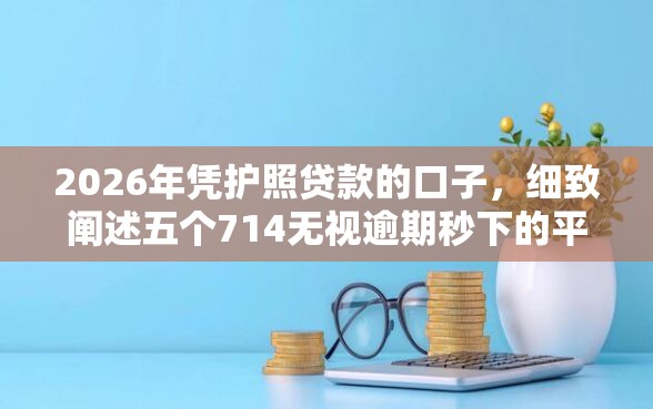 2026年凭护照贷款的口子，细致阐述五个714无视逾期秒下的平台