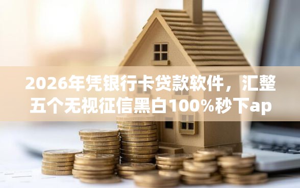 2026年凭银行卡贷款软件，汇整五个无视征信黑白100%秒下app