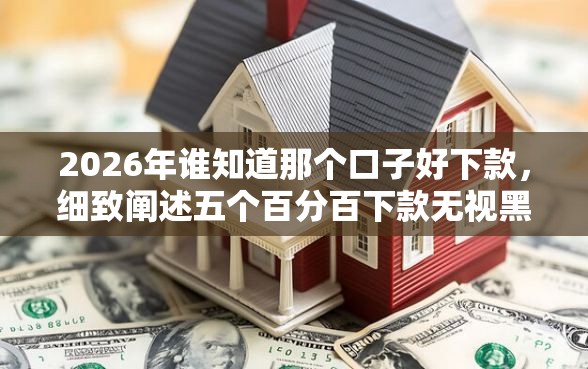 2026年谁知道那个口子好下款，细致阐述五个百分百下款无视黑白户网贷平台