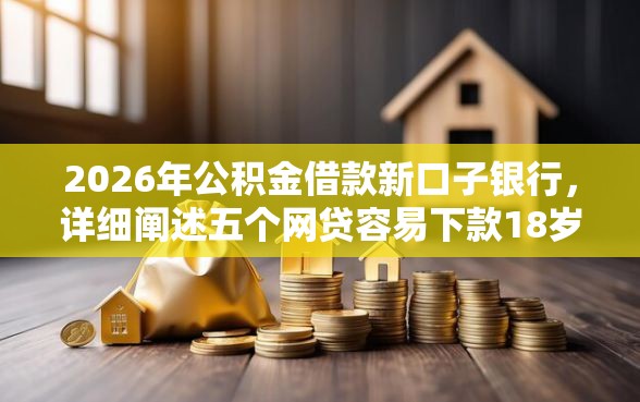 2026年公积金借款新口子银行，详细阐述五个网贷容易下款18岁的口子