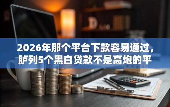 2026年那个平台下款容易通过，胪列5个黑白贷款不是高炮的平台