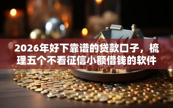 2026年好下靠谱的贷款口子，梳理五个不看征信小额借钱的软件