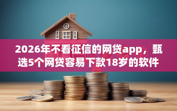 2026年不看征信的网贷app，甄选5个网贷容易下款18岁的软件