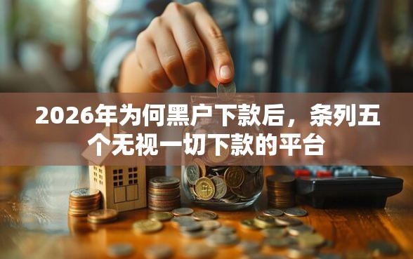 2026年为何黑户下款后，条列五个无视一切下款的平台