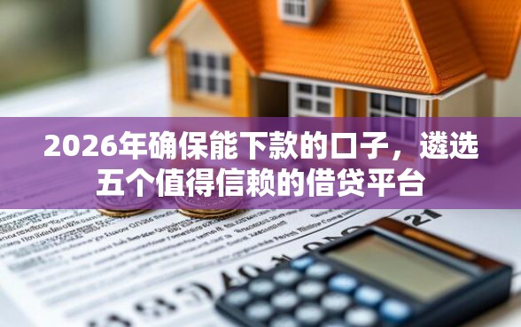 2026年确保能下款的口子，遴选五个值得信赖的借贷平台
