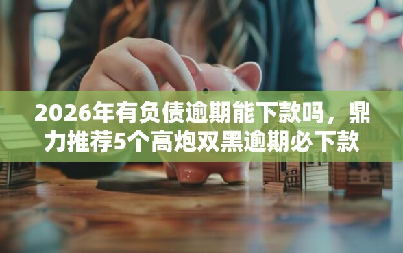 2026年有负债逾期能下款吗，鼎力推荐5个高炮双黑逾期必下款平台