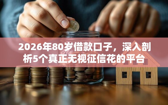 2026年80岁借款口子，深入剖析5个真正无视征信花的平台