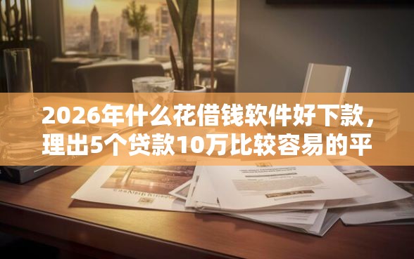 2026年什么花借钱软件好下款，理出5个贷款10万比较容易的平台