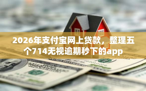 2026年支付宝网上贷款，整理五个714无视逾期秒下的app