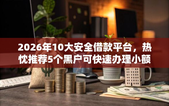2026年10大安全借款平台，热忱推荐5个黑户可快速办理小额贷款业务的软件