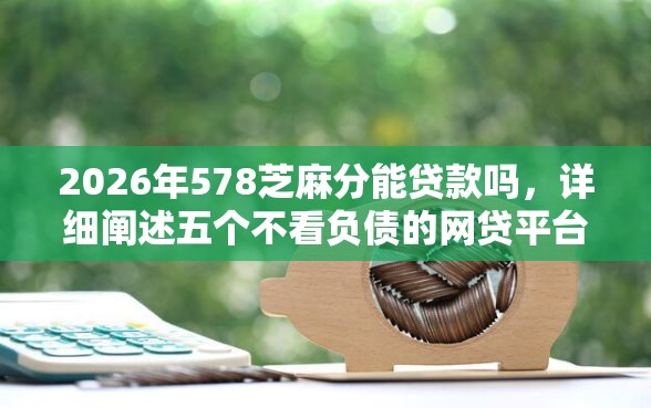 2026年578芝麻分能贷款吗，详细阐述五个不看负债的网贷平台