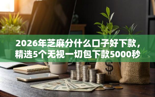 2026年芝麻分什么口子好下款，精选5个无视一切包下款5000秒下款的软件