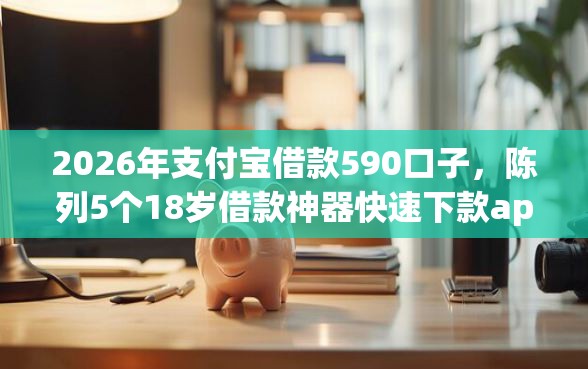 2026年支付宝借款590口子，陈列5个18岁借款神器快速下款app