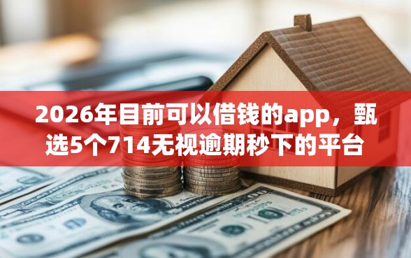 2026年目前可以借钱的app，甄选5个714无视逾期秒下的平台