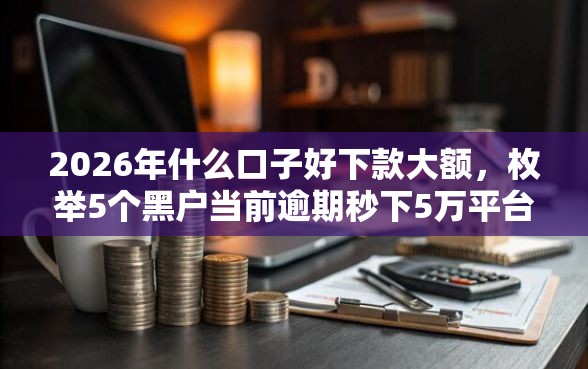 2026年什么口子好下款大额，枚举5个黑户当前逾期秒下5万平台
