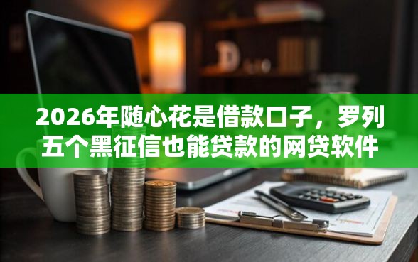 2026年随心花是借款口子，罗列五个黑征信也能贷款的网贷软件