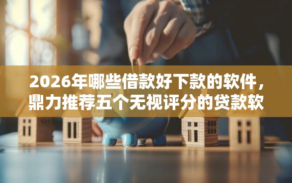 2026年哪些借款好下款的软件，鼎力推荐五个无视评分的贷款软件