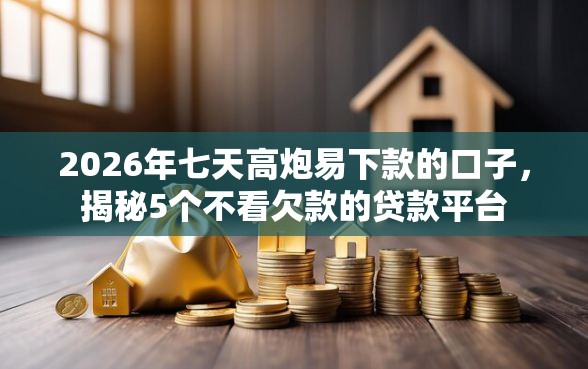 2026年七天高炮易下款的口子，揭秘5个不看欠款的贷款平台