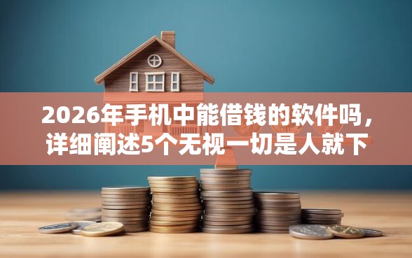 2026年手机中能借钱的软件吗，详细阐述5个无视一切是人就下款平台