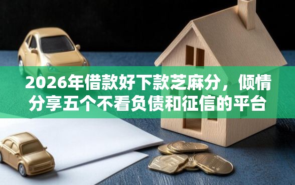2026年借款好下款芝麻分，倾情分享五个不看负债和征信的平台