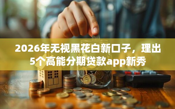 2026年无视黑花白新口子，理出5个高能分期贷款app新秀