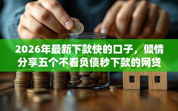 2026年最新下款快的口子,倾情分享五个不看负债秒下款的网贷app 2026年最新下款快的口子,倾情分享五个不看负债秒下款的网贷app