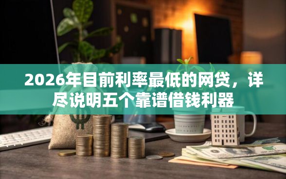2026年目前利率最低的网贷，详尽说明五个靠谱借钱利器