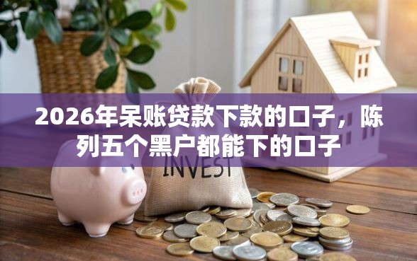 2026年呆账贷款下款的口子,陈列五个黑户都能下的口子 2026年呆账贷款下款的口子,陈列五个黑户都能下的口子