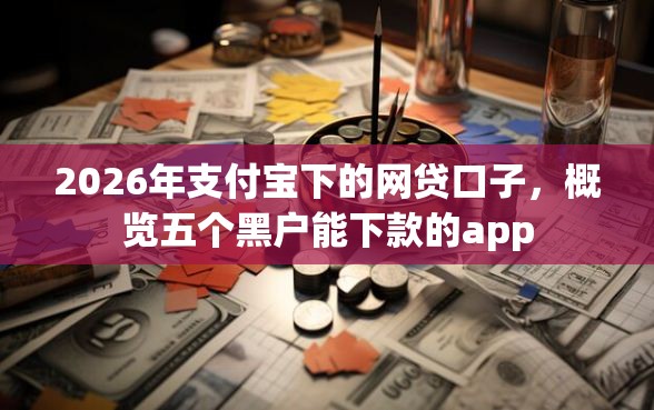 2026年支付宝下的网贷口子，概览五个黑户能下款的app