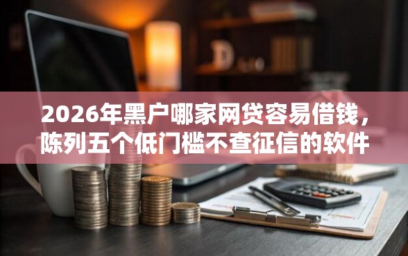 2026年黑户哪家网贷容易借钱，陈列五个低门槛不查征信的软件