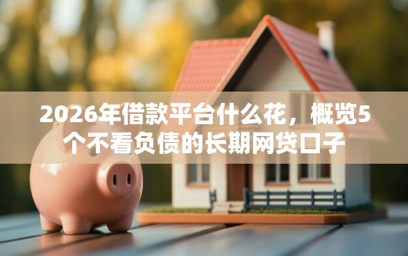 2026年借款平台什么花，概览5个不看负债的长期网贷口子