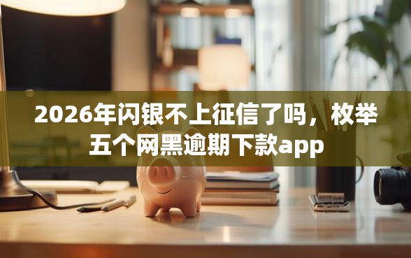 2026年闪银不上征信了吗，枚举五个网黑逾期下款app