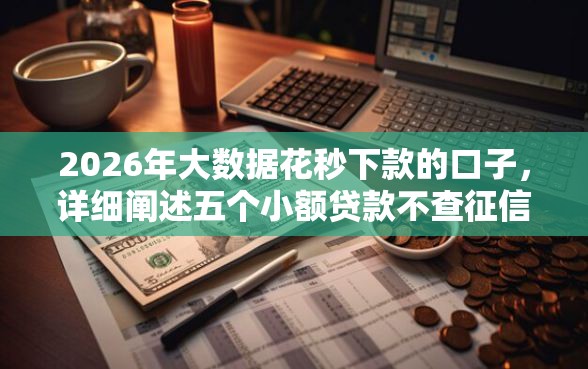 2026年大数据花秒下款的口子，详细阐述五个小额贷款不查征信的平台