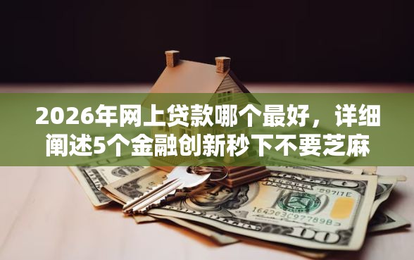 2026年网上贷款哪个最好，详细阐述5个金融创新秒下不要芝麻分的口子