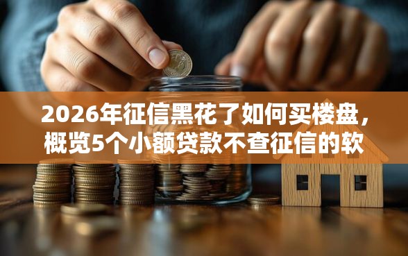 2026年征信黑花了如何买楼盘，概览5个小额贷款不查征信的软件