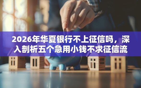 2026年华夏银行不上征信吗，深入剖析五个急用小钱不求征信流水轻松贷的口子