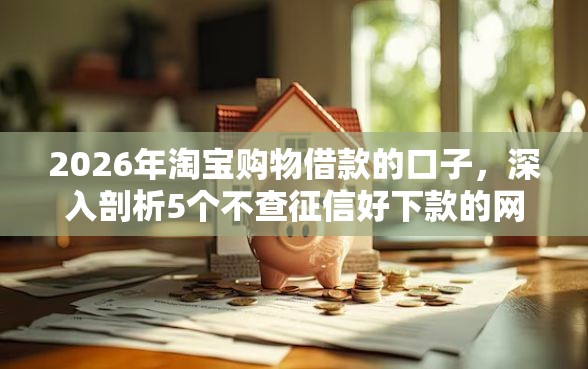 2026年淘宝购物借款的口子，深入剖析5个不查征信好下款的网贷口子