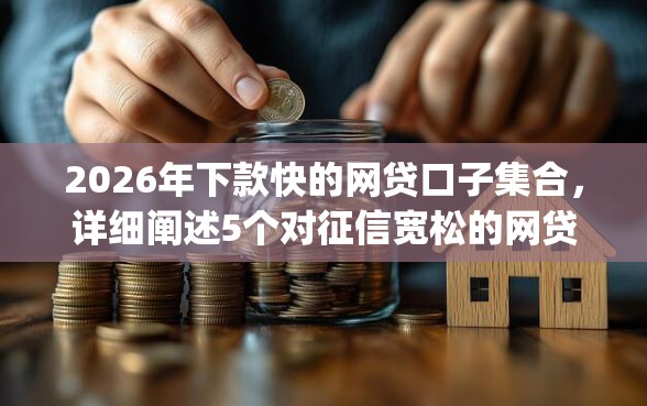 2026年下款快的网贷口子集合，详细阐述5个对征信宽松的网贷app