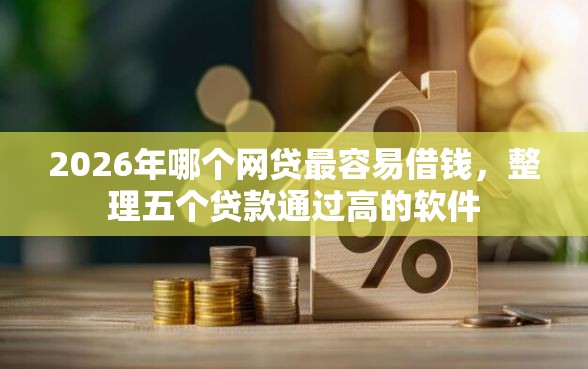 2026年哪个网贷最容易借钱，整理五个贷款通过高的软件