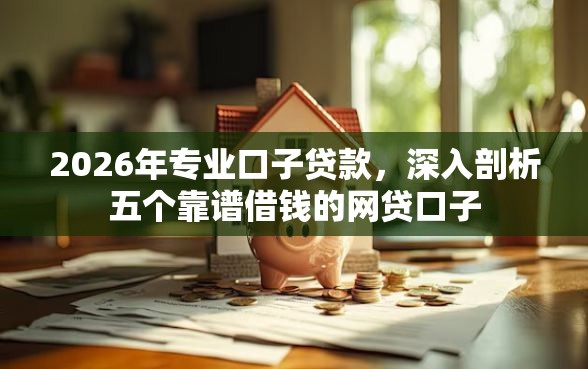 2026年专业口子贷款，深入剖析五个靠谱借钱的网贷口子
