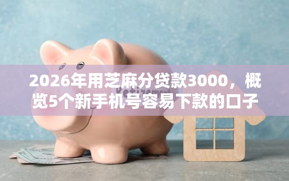 2026年用芝麻分贷款3000，概览5个新手机号容易下款的口子