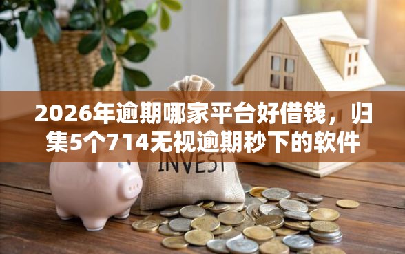 2026年逾期哪家平台好借钱，归集5个714无视逾期秒下的软件