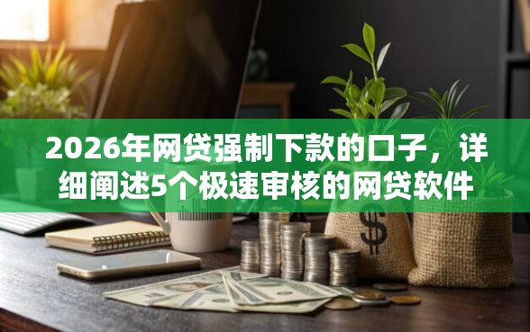 2026年网贷强制下款的口子，详细阐述5个极速审核的网贷软件
