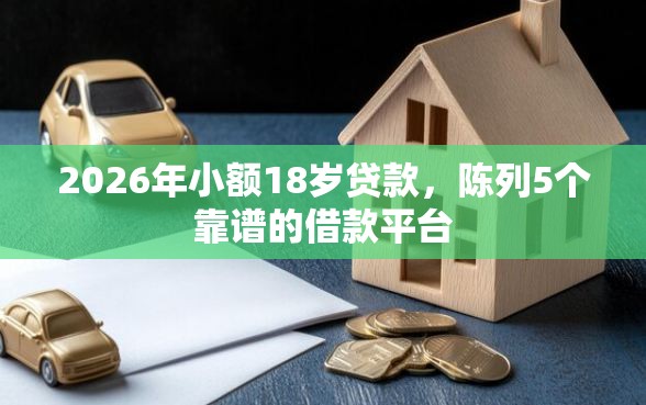 2026年小额18岁贷款，陈列5个靠谱的借款平台