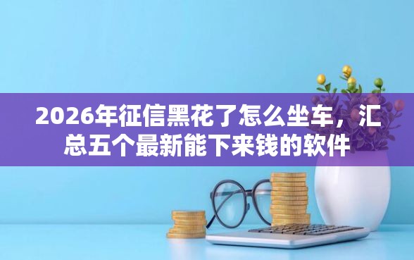 2026年征信黑花了怎么坐车，汇总五个最新能下来钱的软件