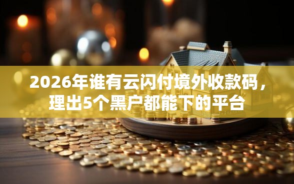2026年谁有云闪付境外收款码，理出5个黑户都能下的平台