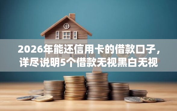 2026年能还信用卡的借款口子，详尽说明5个借款无视黑白无视年龄100%秒过app